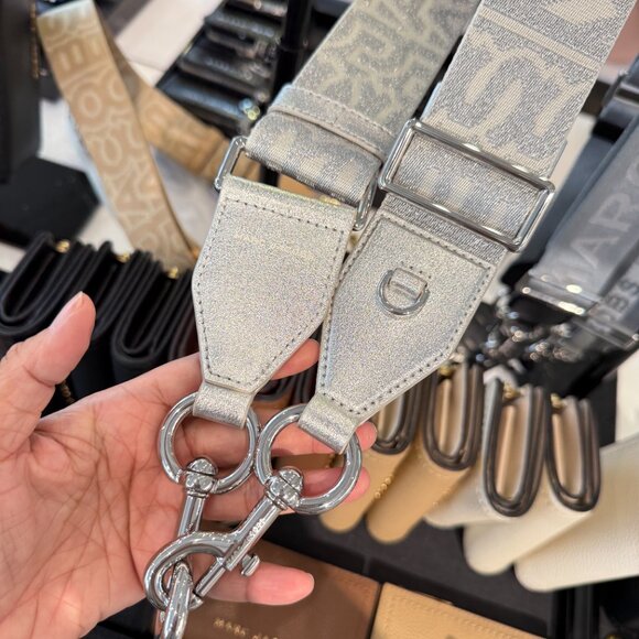 Marc Jacobs The Outline Logo Webbing Strap(Bag Belt) 2 inch $125 2P3SST002S02 main image 5